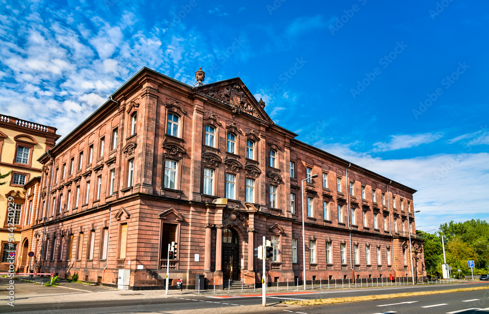 Baroque Palace in Mannheim - Baden-Wuerttemberg State of Germany