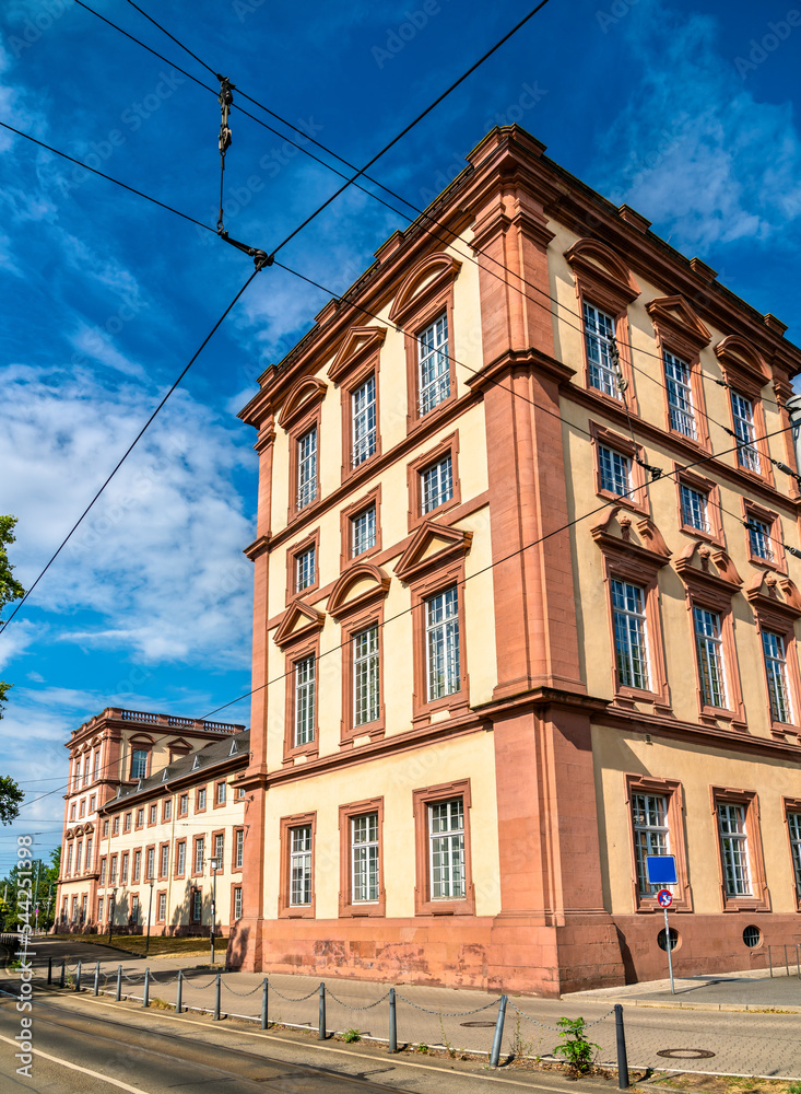 Baroque Palace in Mannheim - Baden-Wuerttemberg State of Germany