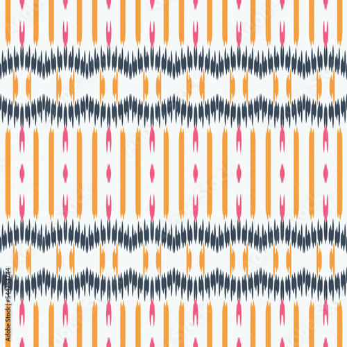 Motif ikat designs batik textile seamless pattern digital vector design for Print saree Kurti Borneo Fabric border brush symbols swatches stylish
