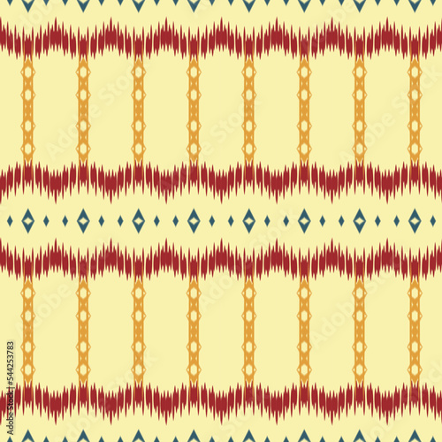 Motif ikat designs batik textile seamless pattern digital vector design for Print saree Kurti Borneo Fabric border brush symbols swatches cotton