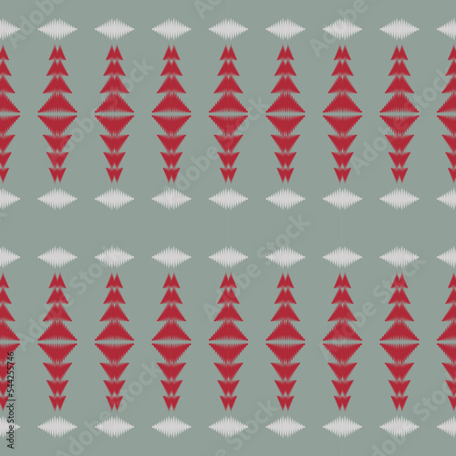 Motif ikat vector batik textile seamless pattern digital vector design for Print saree Kurti Borneo Fabric border brush symbols swatches cotton