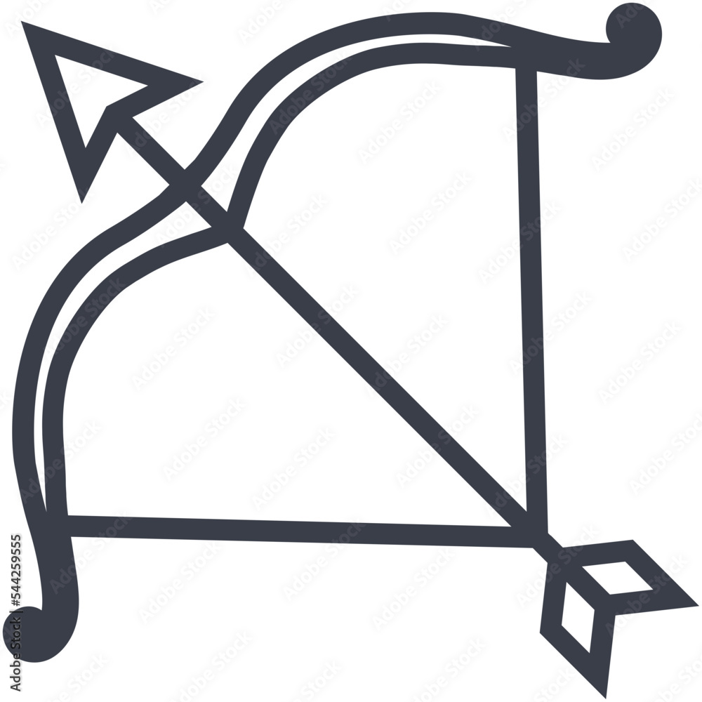 Sagittarius Zodiac Vector Icon Sagittarius Zodiac Vector Icon
