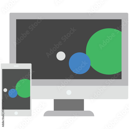 Responsive Flat Illustration