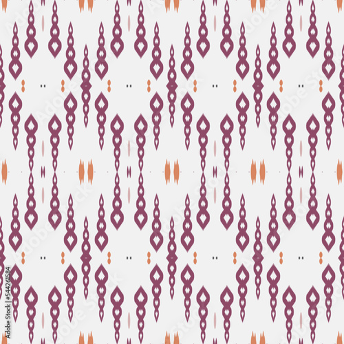 Ethnic ikat chevron batik textile seamless pattern digital vector design for Print saree Kurti Borneo Fabric border brush symbols swatches designer