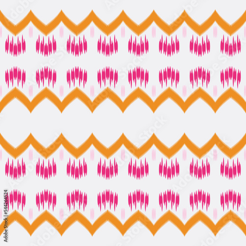 ฺฺBatik Textile Motif ikat seamless pattern digital vector design for Print saree Kurti Borneo Fabric border brush symbols swatches stylish