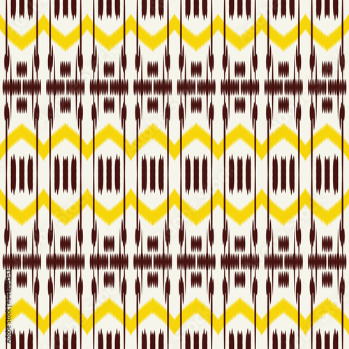 ฺฺBatik Textile Motif ikat seamless pattern digital vector design for Print saree Kurti Borneo Fabric border brush symbols swatches cotton