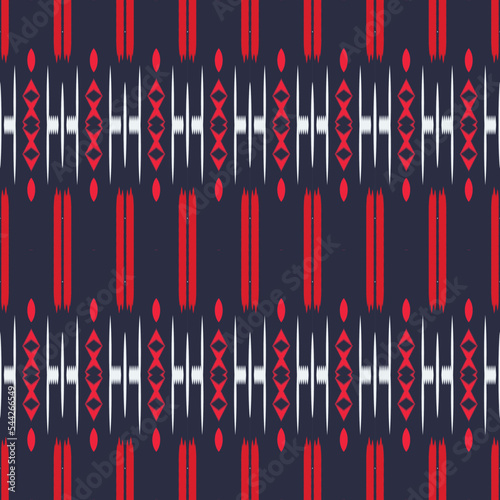ฺฺBatik Textile ikat prints seamless pattern digital vector design for Print saree Kurti Borneo Fabric border brush symbols swatches cotton