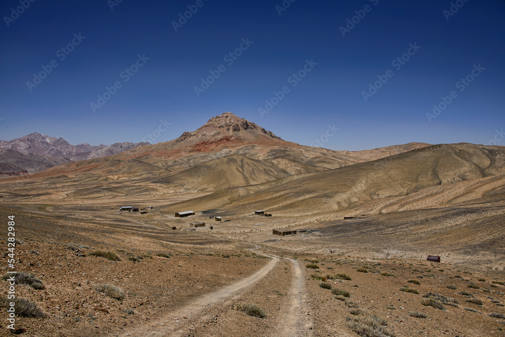 Wild desolation off the Pamir Highway, Tajikistan