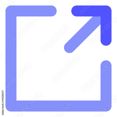 expand arrow interface direction pointer selection icon
