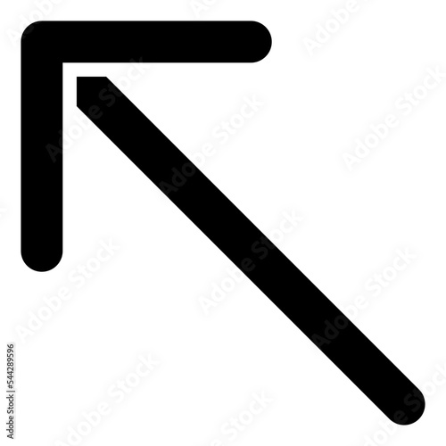 diagonal arrow interface direction pointer selection icon