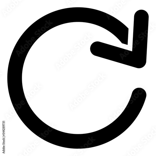 redo arrow interface direction pointer selection icon
