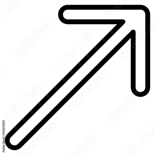 diagonal arrow interface direction pointer selection icon