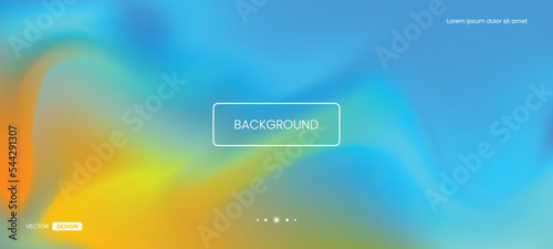 Blurred neon fluid gradient watercolour colourful background. Modern futuristic background. Can be use for landing page, book cover, brochure, flyers, magazine, business card
