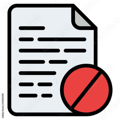 hidden file document digital icon