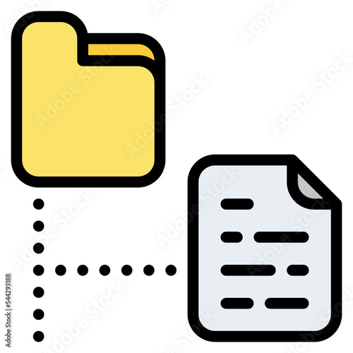 respository file document digital icon