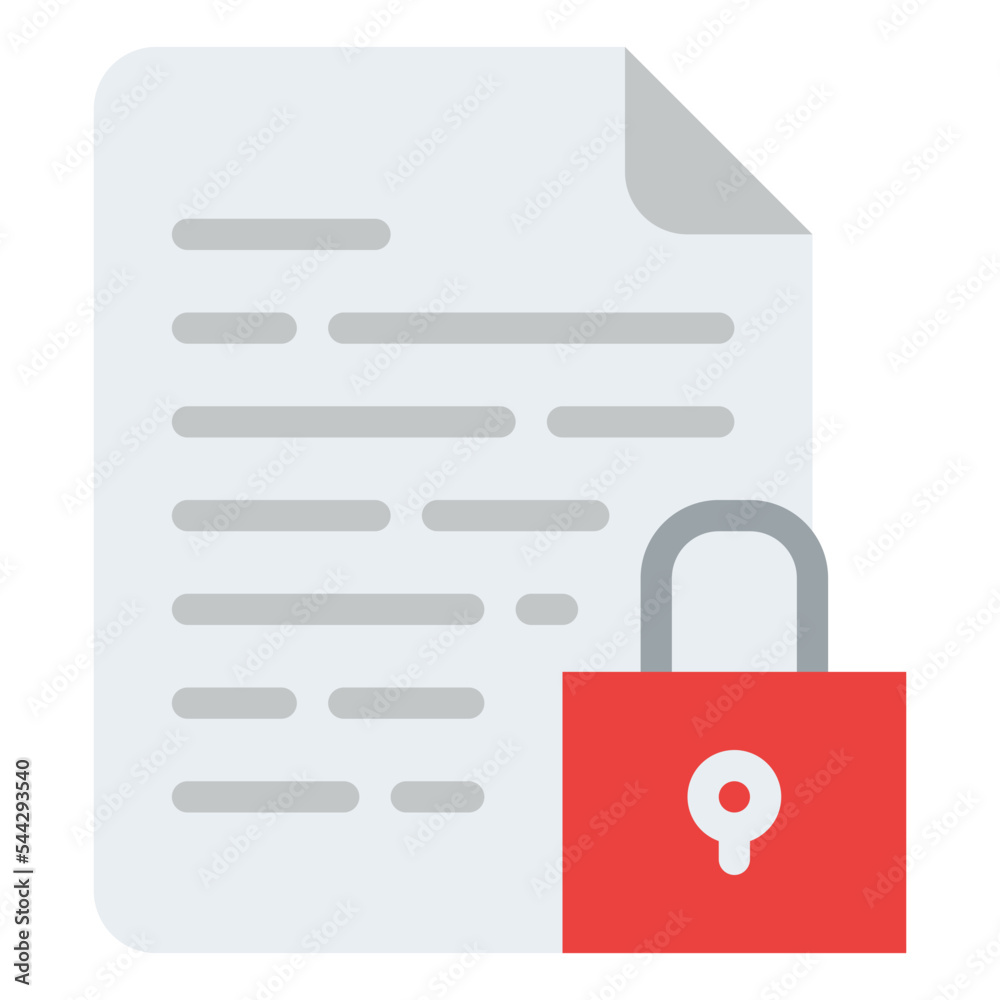 encrypted file document digital icon encrypted file document digital icon