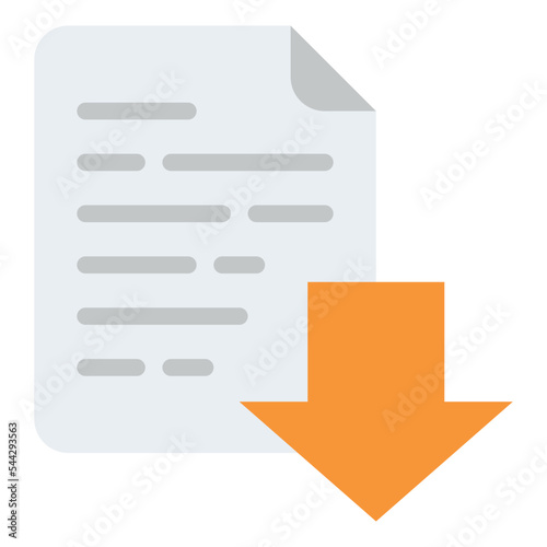 get file document digital icon