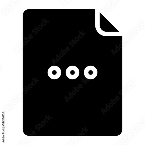 other file document digital icon