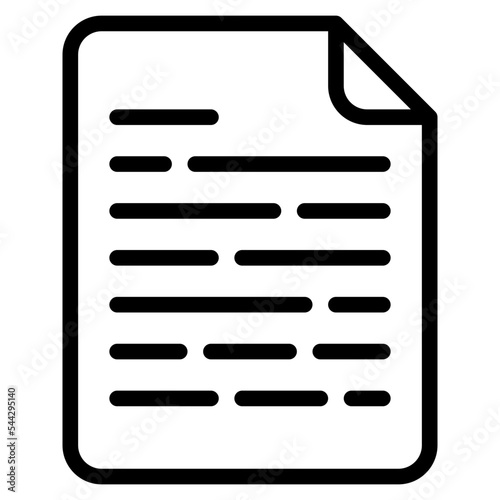 file file document digital icon
