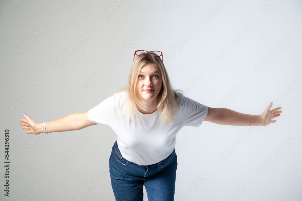 person screaming in studio