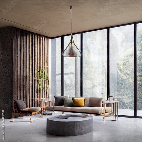 Big luminous living room