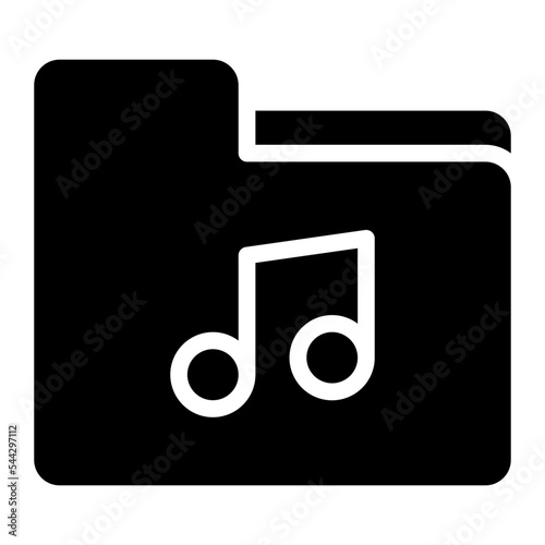 music folder file document digital icon