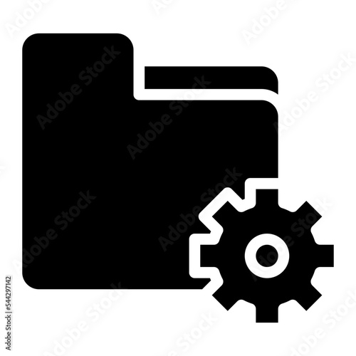 option folder file document digital icon