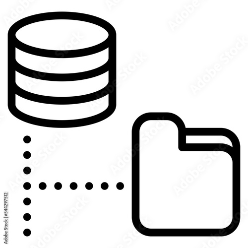 clone folder file document digital icon