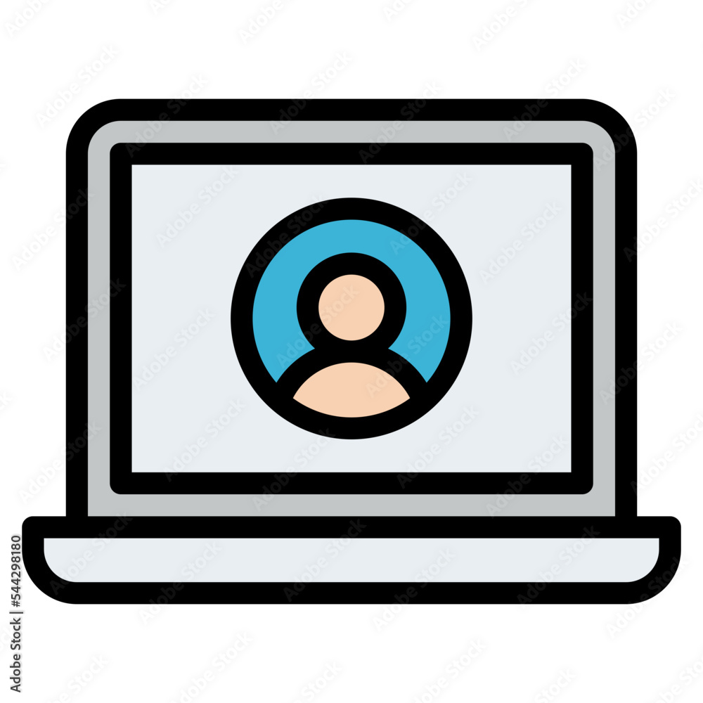 computer user info member profile icon computer user info member profile icon