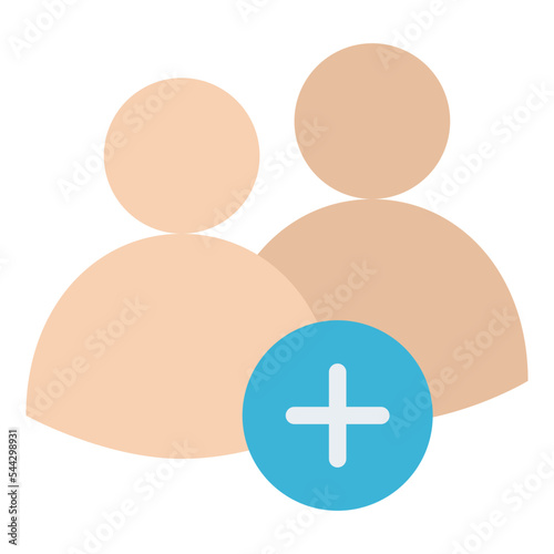 add user info member profile icon