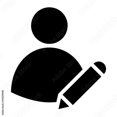 edit user info member profile icon