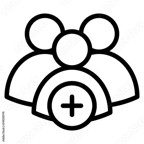 add user info member profile icon