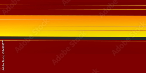 Modern yellow gradient on red background