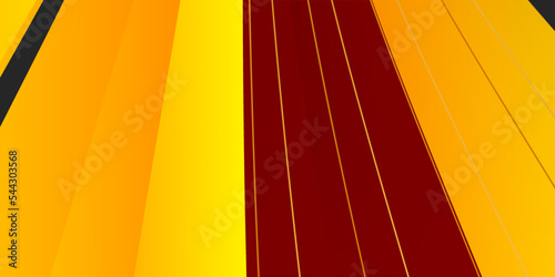 Modern yellow gradient on red background