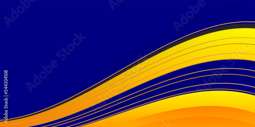 Yellow gradient background. Vector abstract background texture design, bright poster, banner yellow and blue background Vector illustration.