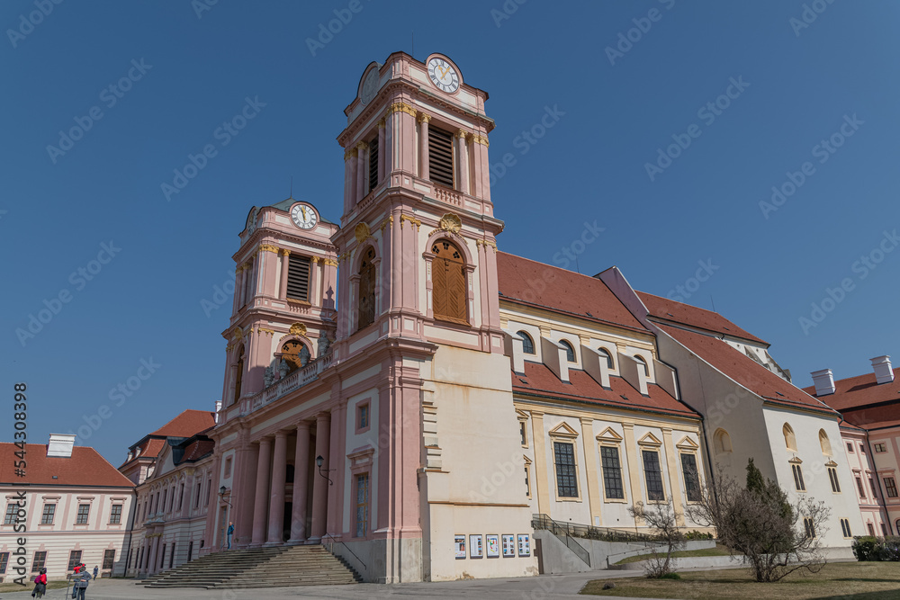 Goettweig Abbey - (Göttweig) Benedictine monastery near Krems in Lower Austria. World Heritage Site since 2001