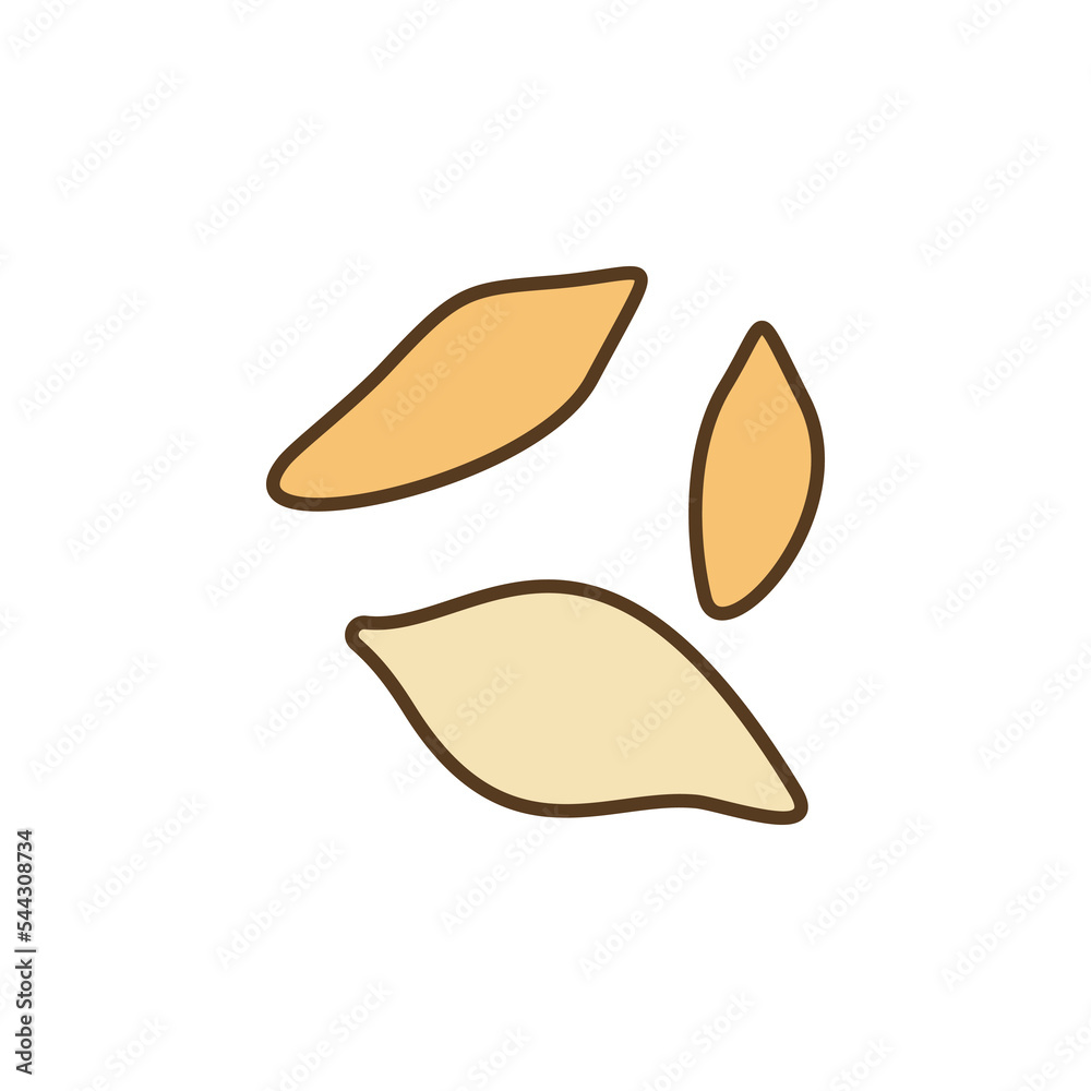 Obraz premium Trematodes vector concept colored icon or sign