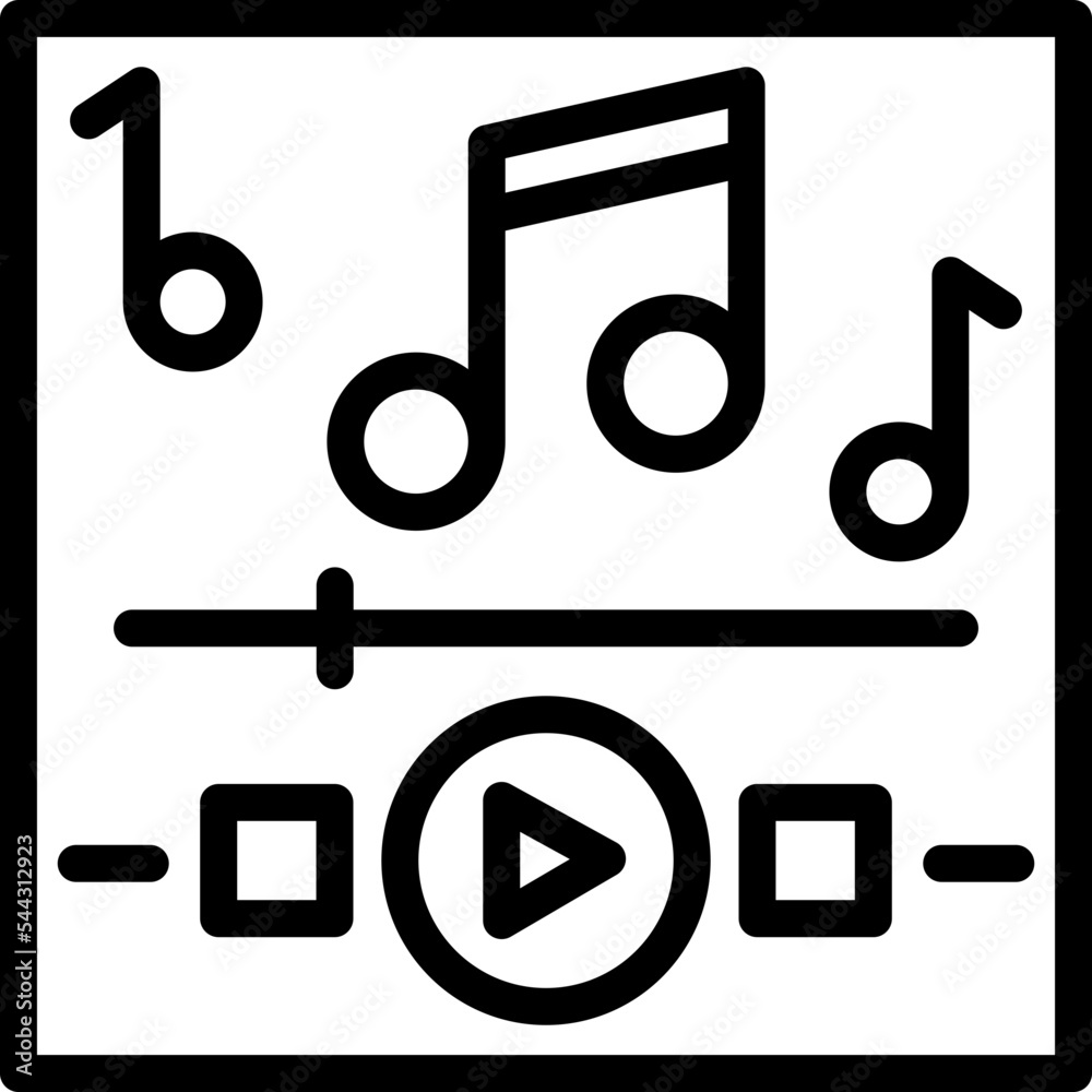 Music Playing Icon Music Playing Icon