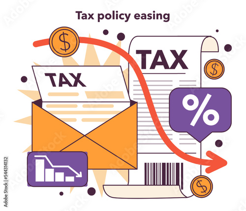Tax policy easing. Government actions for financial stabilization