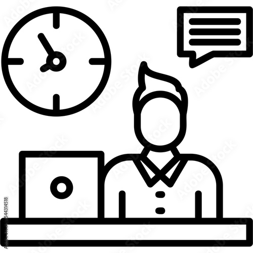 Overwork Icon