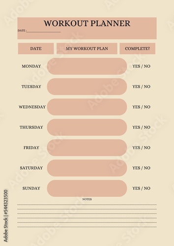 Workout Planner
