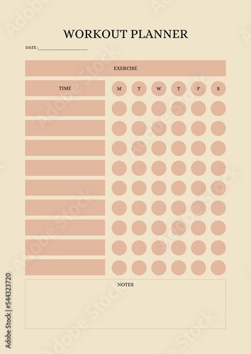 Workout Planner 