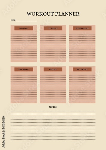 Workout Planner