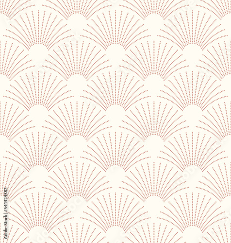 Art Deco geometric seamless pattern. Vintage 1920s wallpaper. Vector background in retro style , trendy and elegant design for wallpaper, wrapping paper, fabric, cover, package