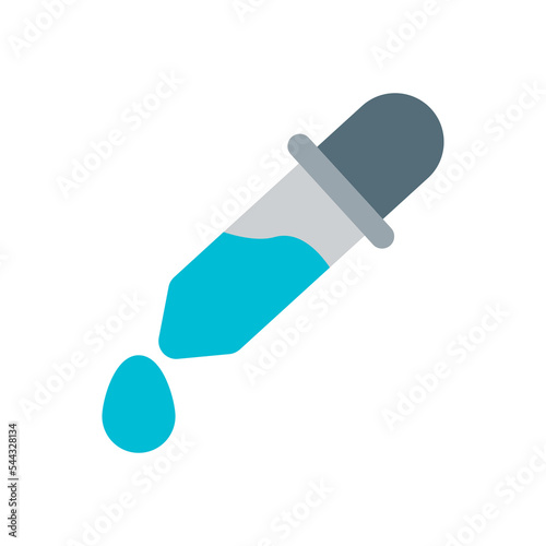 dropper icon pipette vector