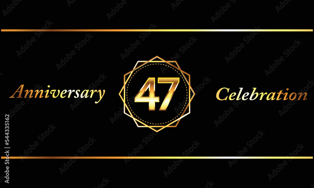47 anniversary celebration. luxury 47th anniversary celebration. 47