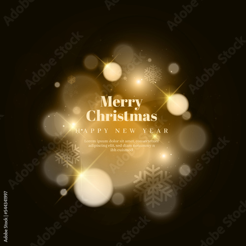 New Year's abstract glitter background, twinkling stars and sparks
