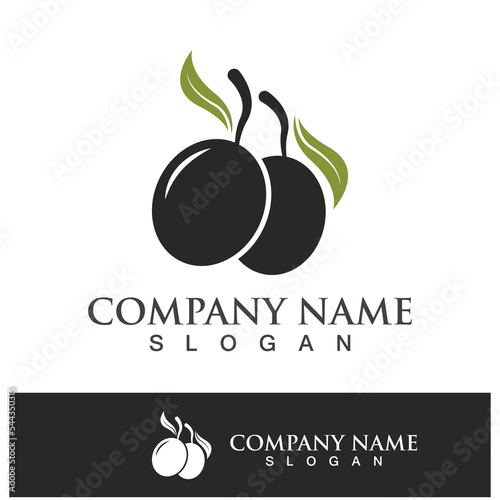 Extra virgin olive oil logo design