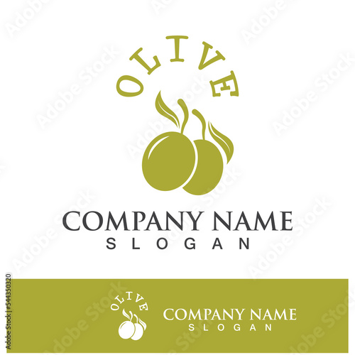 Extra virgin olive oil logo design