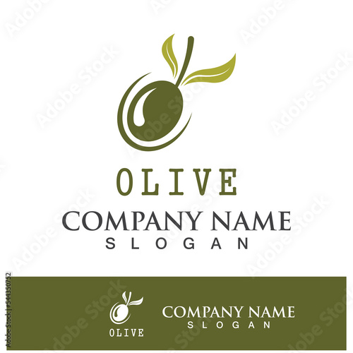 Extra virgin olive oil logo design
